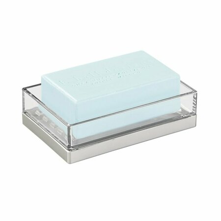 IDESIGN SOAP DISH BRUSHED CLR 41080